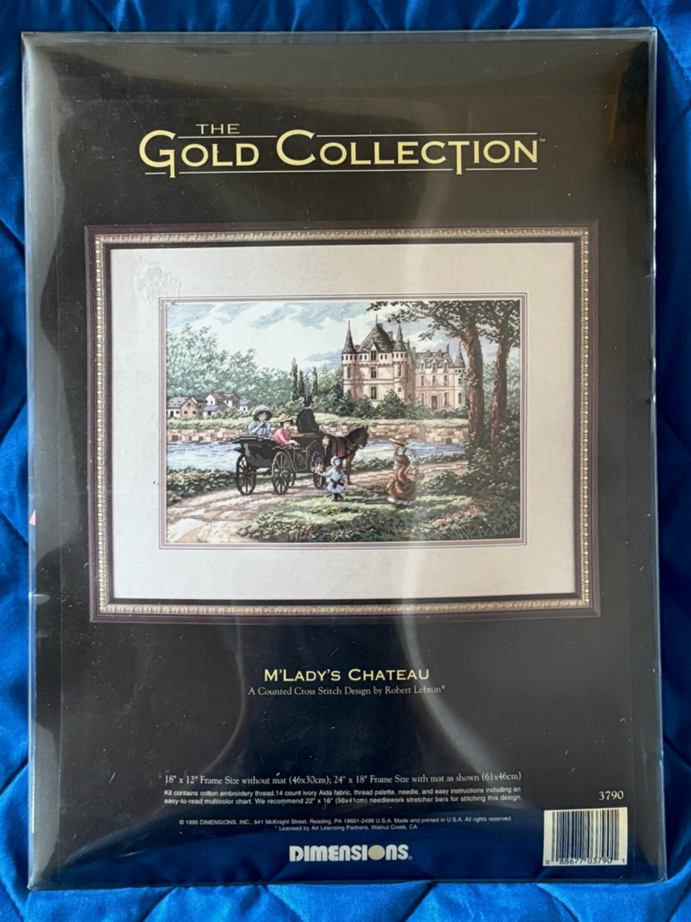 M’Lady’s Chateau Counted Cross Stitch Kit Dimensions Gold Collection 3790 SEALED